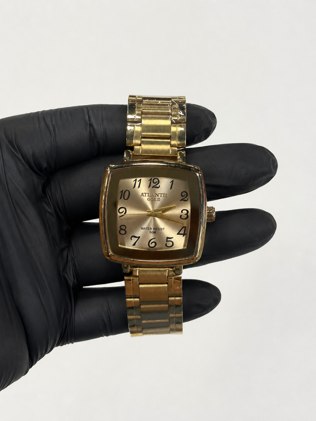 Atlantis Gold Square Numeral Dourado