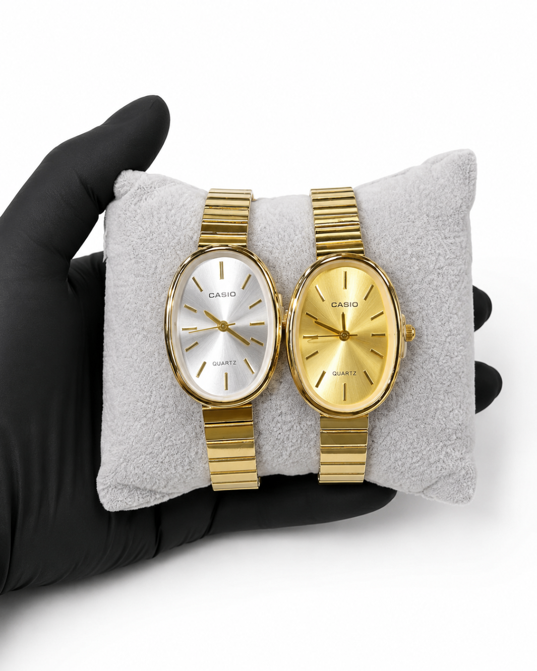 Relógio Réplica Feminino - Estilo Casio Oval Clássico