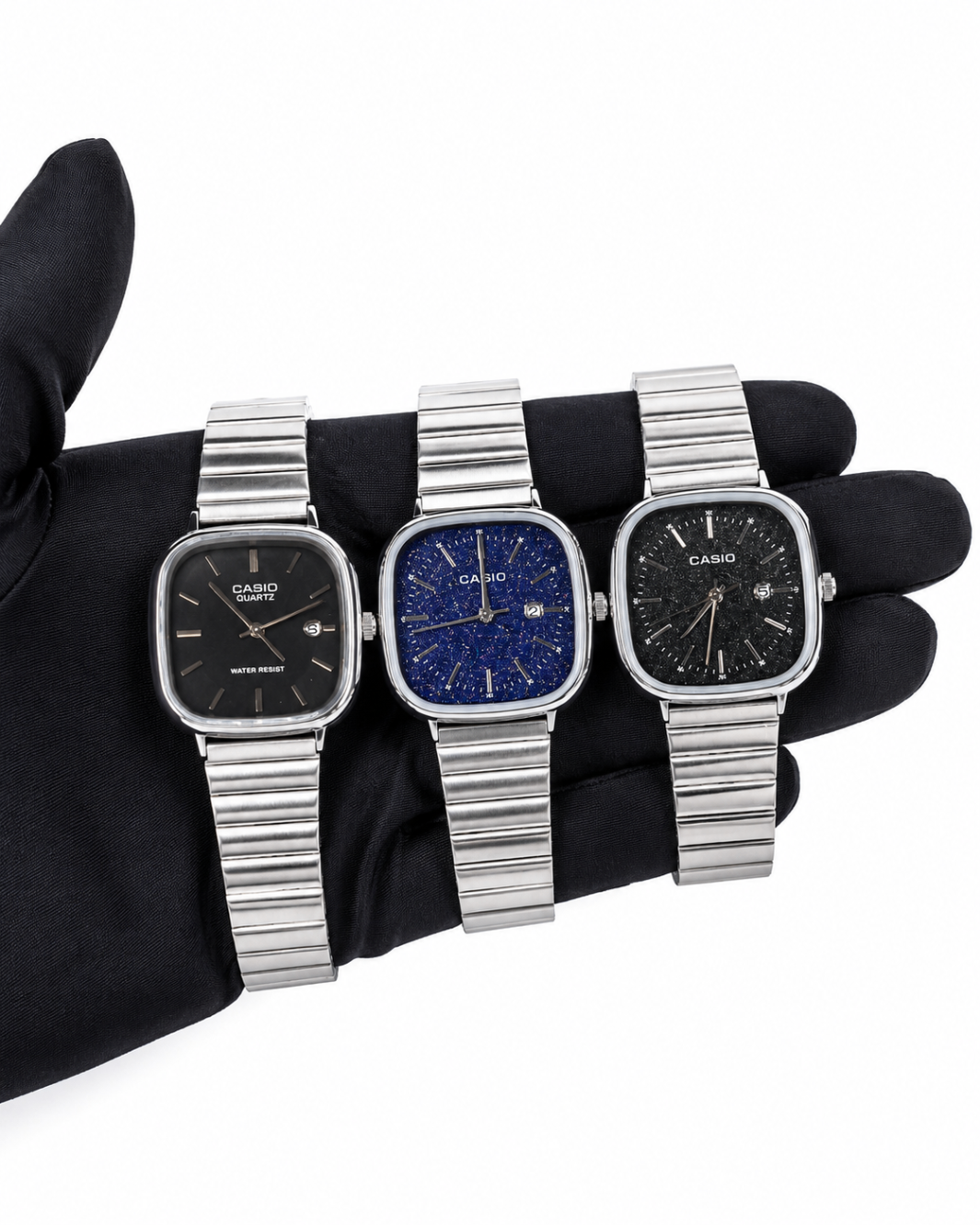 Relógio Réplica Unissex - Estilo Casio Square Date