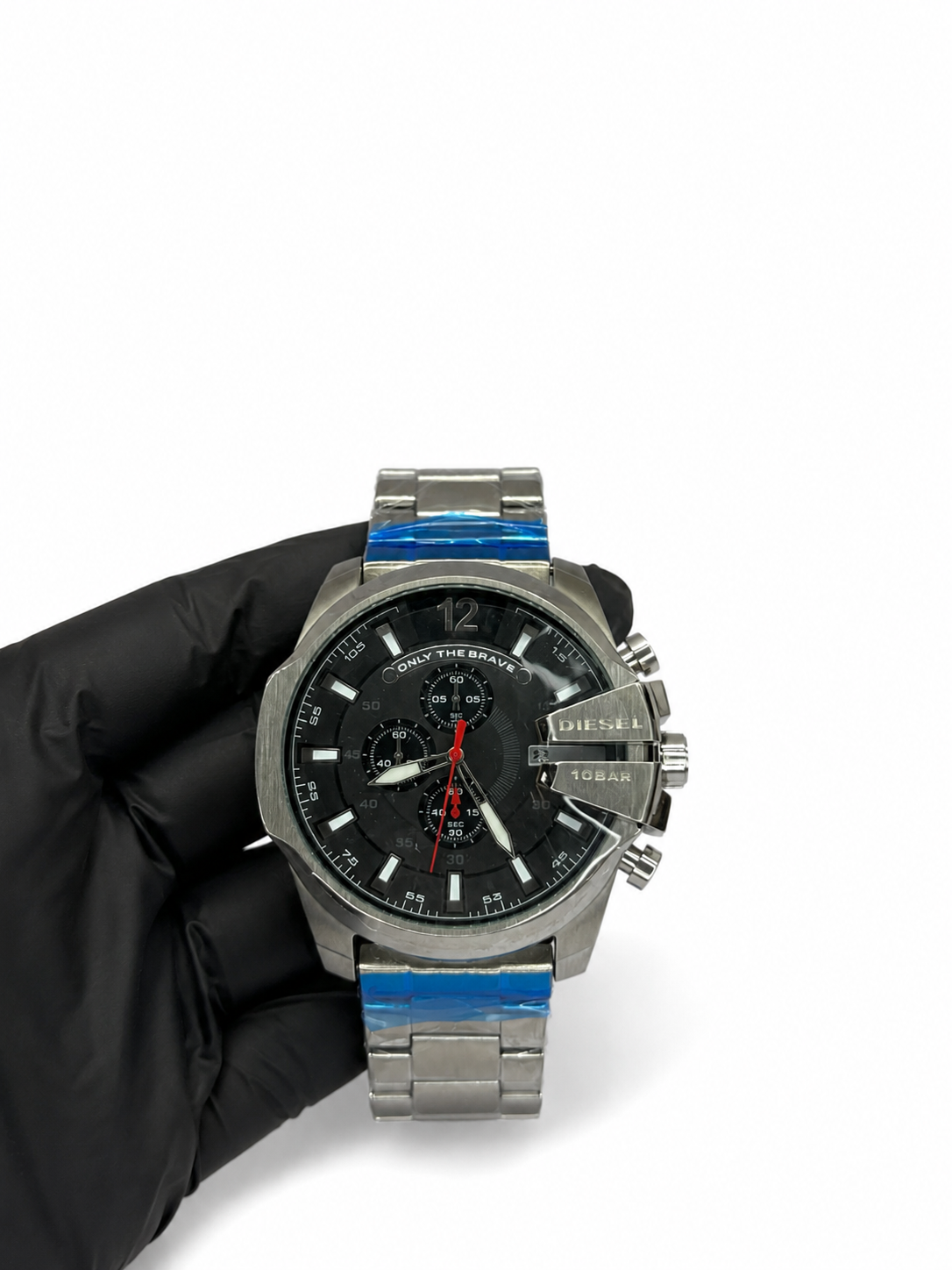 Relógio Diesel Mega Chief Chronograph Prata