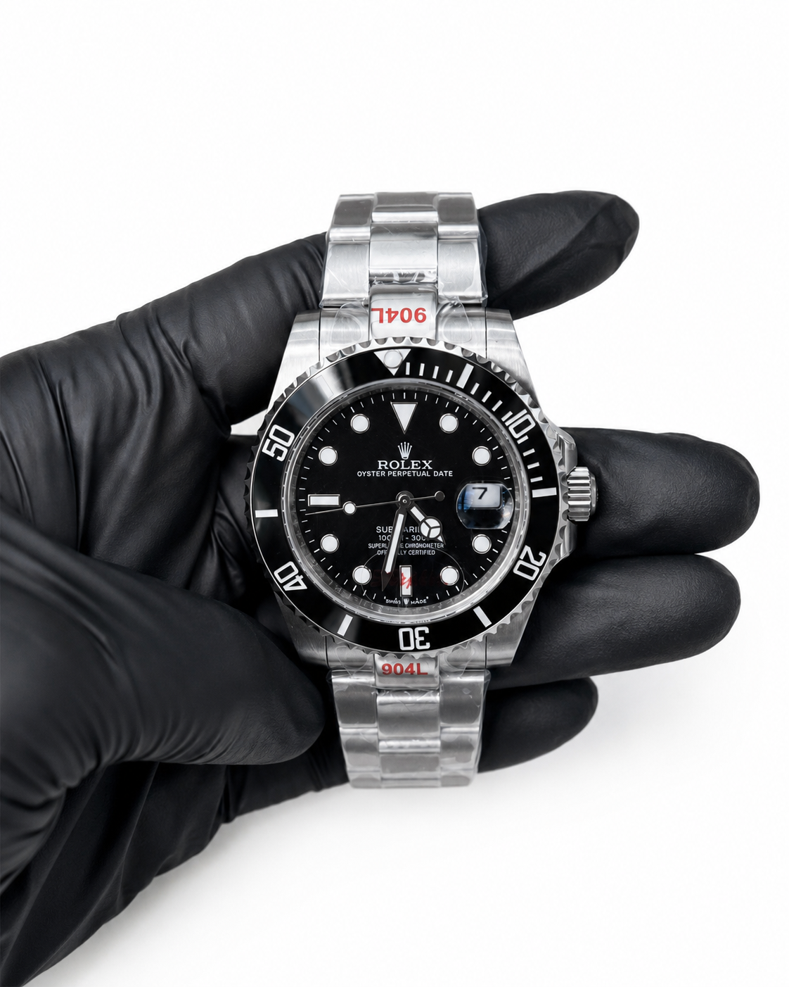Relógio Feminino Diver Preto em Aço – 1ª Linha