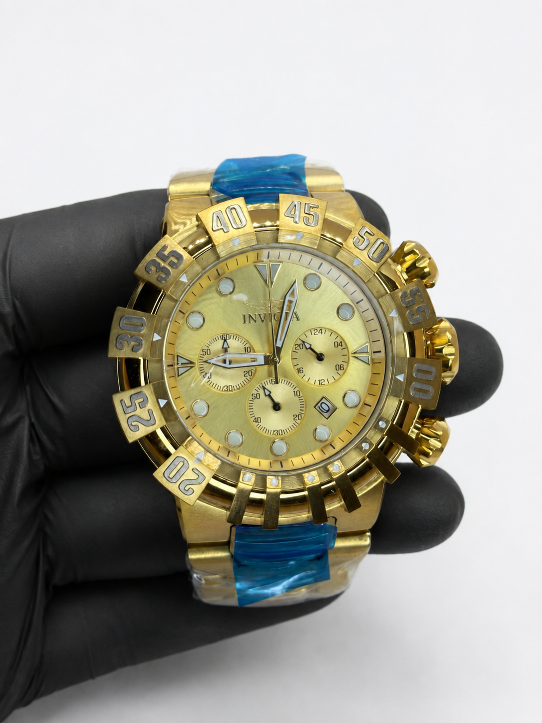 Relógio Invicta Bolt Zeus Dourado Chronograph