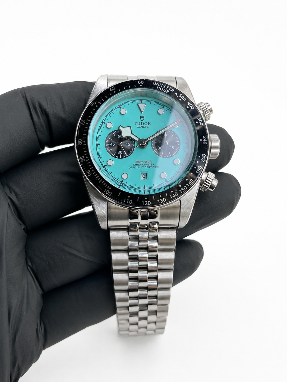 Relógio TAG Heuer Carrera Azul com Pulseira de Borracha