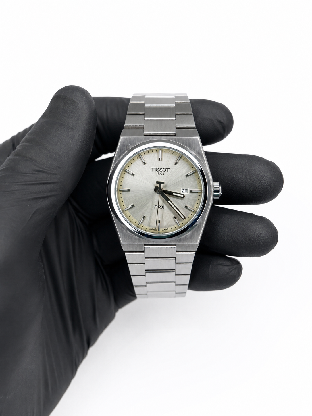 Tissot PRX Prata com Pulseira de Aço
